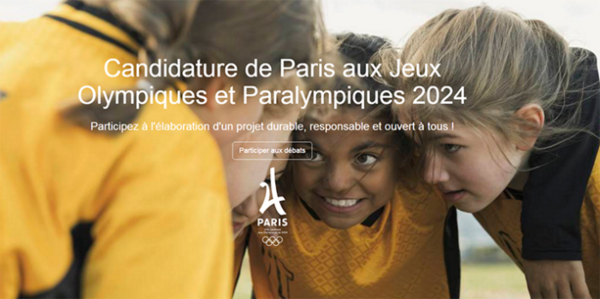 Jeux olympiques &amp; paralympiques 2024 : la candidature de Par ... Image 1