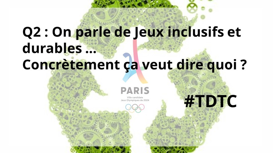 Paris 2024 : L'importance de la mobilité douce pour des jeux olympiques  durables ! - Two Roule